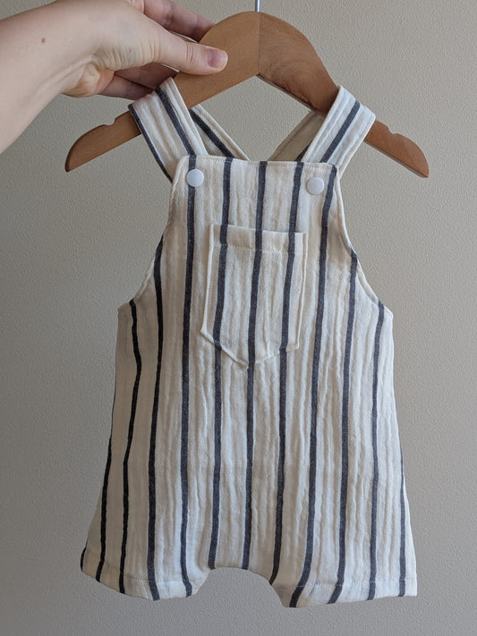 Navy Romper